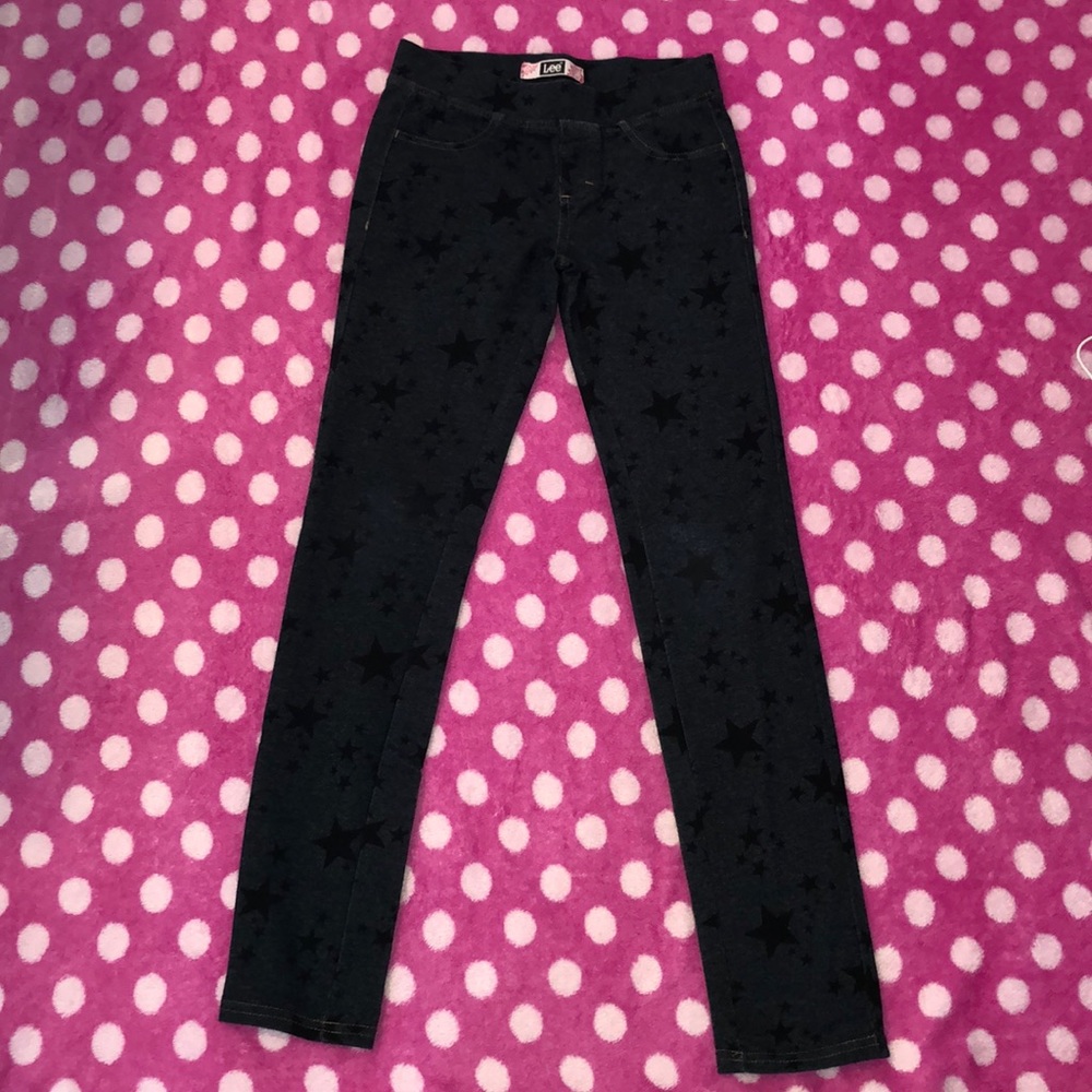 Dark blue star jegging‘s